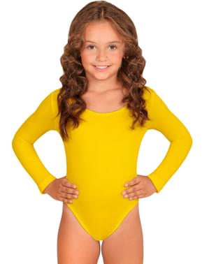 Body gelb für Mädchen