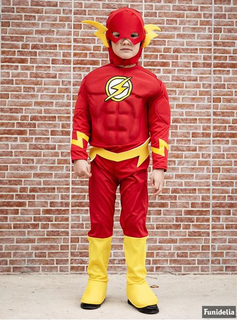 Muscular Flash Kids Costume Express Delivery Funidelia