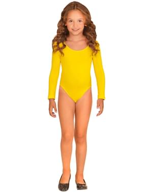 Body gelb für Mädchen