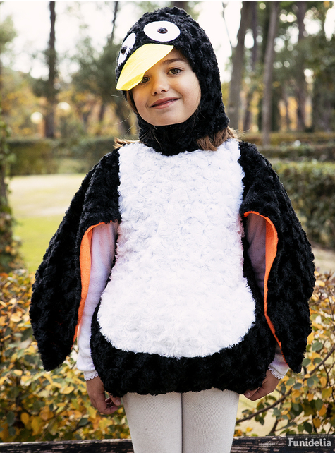 Disfraz de pingüino adorable de peluche infantil