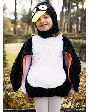 Costum de pinguin adorabil de pluș pentru copii