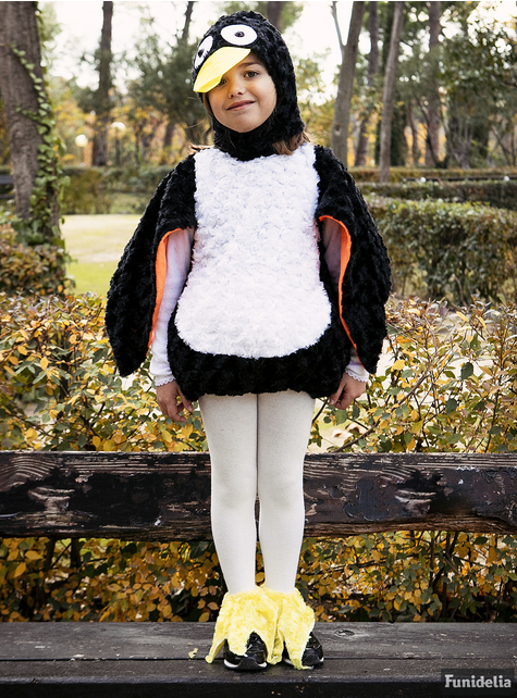 Punjena pingvinska noša za otroke