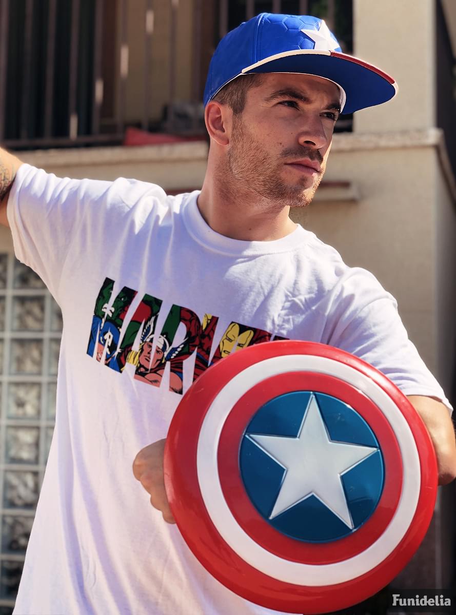 Bouclier rétro Capitain America enfant
