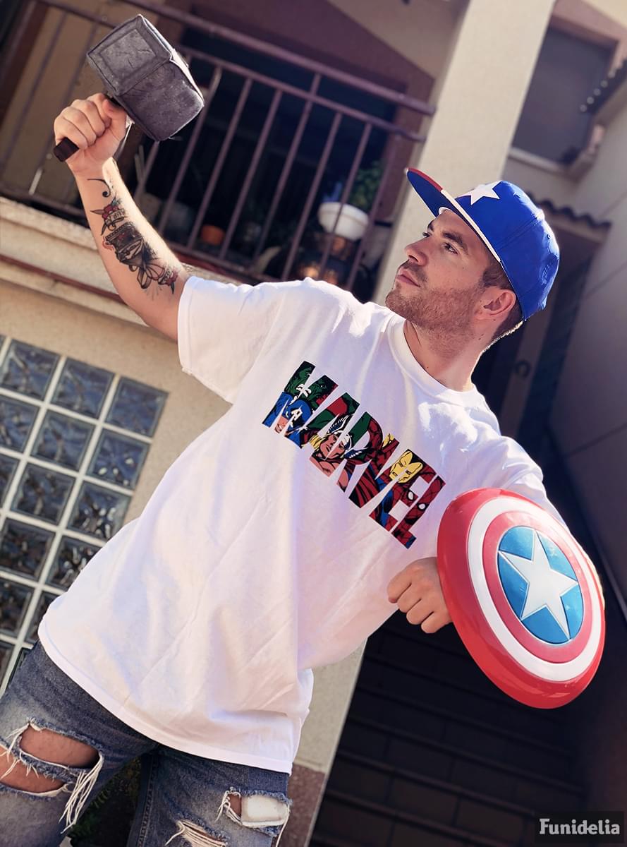 Retro Captain America Schutzschild für Kinder