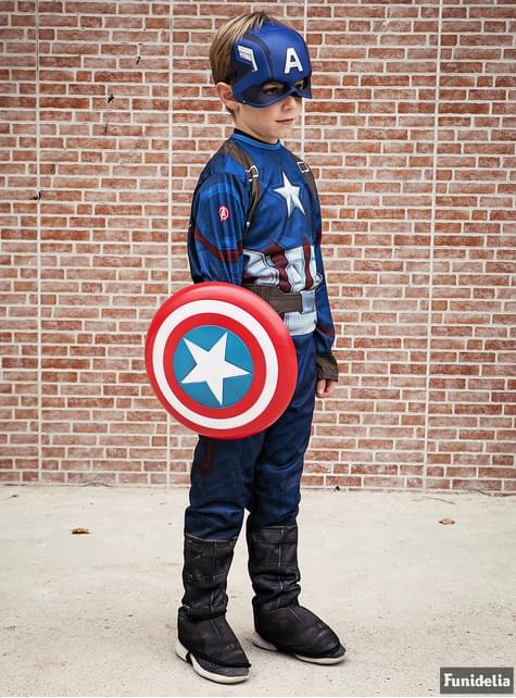 Caja clásico Capitán América™ con escudo niño: Disfraces niños,y disfraces  originales baratos - Vegaoo