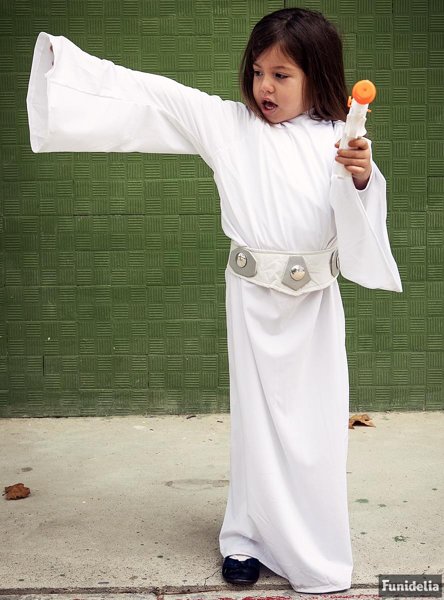 Girl's Deluxe Princess Leia Costume