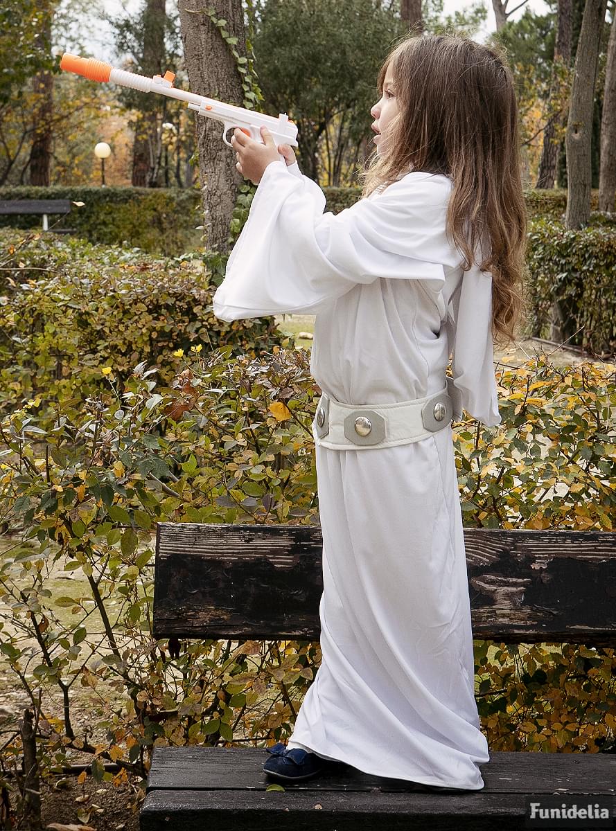 Girl's Deluxe Princess Leia Costume. Express delivery Funidelia