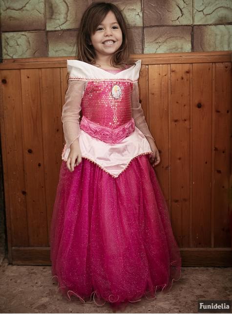 Vêtements pour enfants Fille Aurora Déguisement Princesse Fille Robe Belle  au bois dormant Costume Halloween Fête Robe Robe Fille Enfant