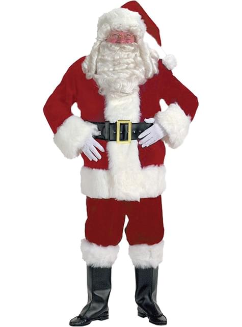 Mondstuk Origineel bijl Mooie Kerstman professioneel Kostuum. De coolste | Funidelia