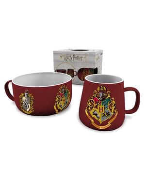 Hogwarts kom en beker set - Harry Potter