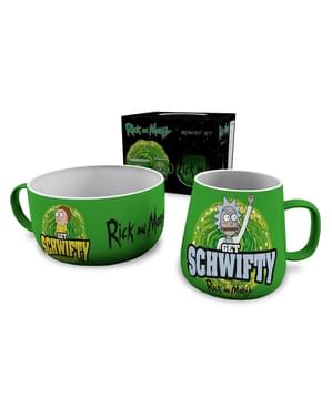Sada hrnku a misky Rick & Morty