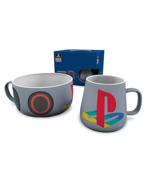 Mugg och skål Playstation