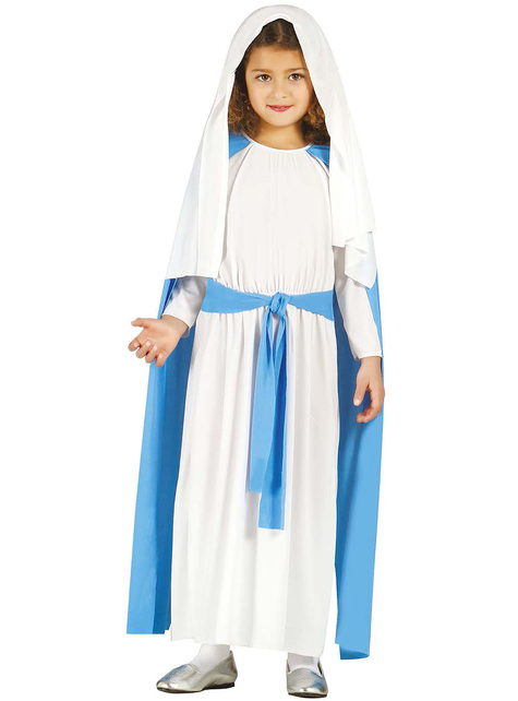 Jomfru Maria kostume til pige