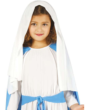 Costum Fecioara Maria pentru fată
