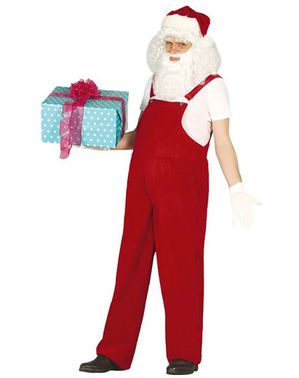 Kostum Santa Claus yang nyaman untuk pria
