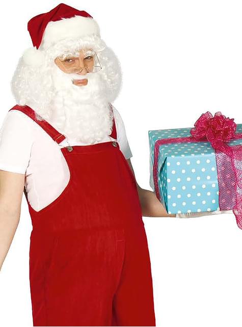 Fato de Pai Natal caseiro para homem