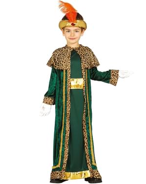 Disfraz de rey mago Baltasar para niño