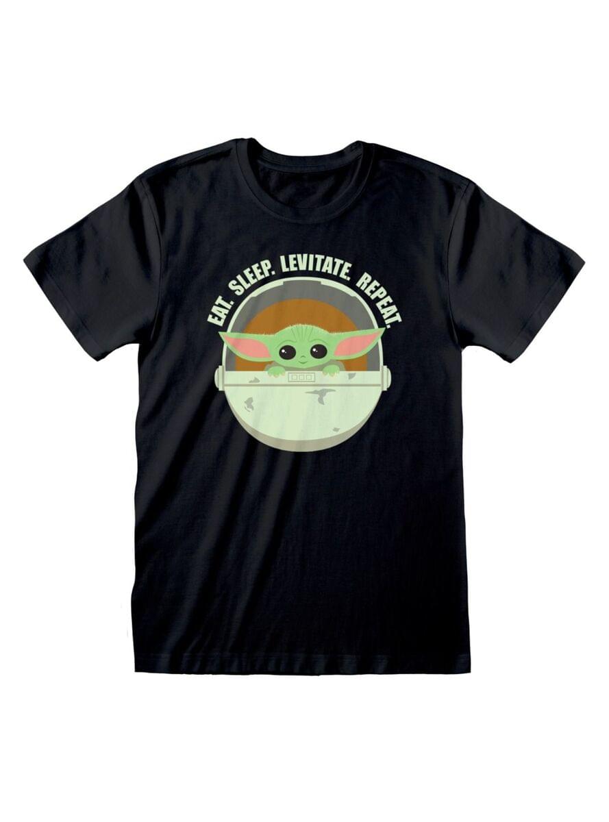 Vauva Yoda uusinta t-paita miehille - The Mandalorian Star Wars