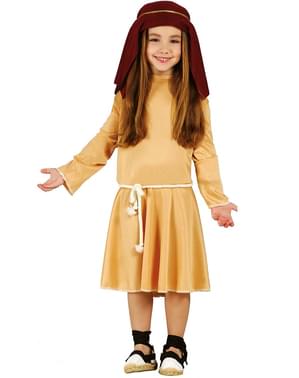 Disfraz de pastorcita hebrea para niña