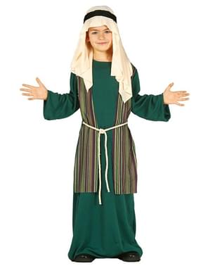 Costum Sfântul Iosif verde pentru copii