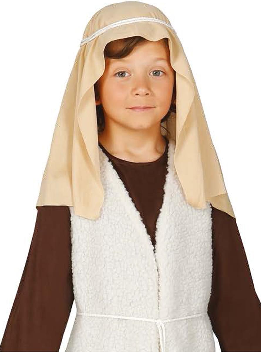 Costume da pastore ebreo marron da bambino