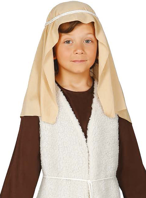 Hebreeuwse herder bruin kostuum voor jongens