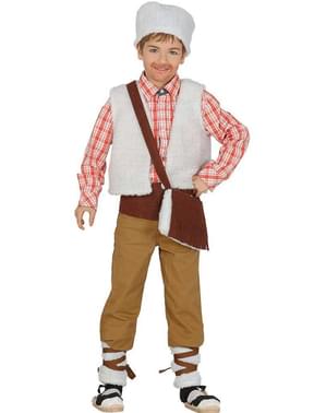 Costum de păstor de la țară pentru copii