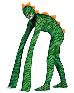 Muterande reptil Maskeraddräkt Herr