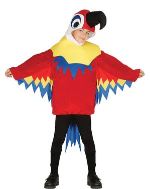 Kostum Parrot untuk anak-anak