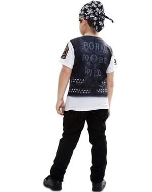 T-shirt motard de l'enfer enfant