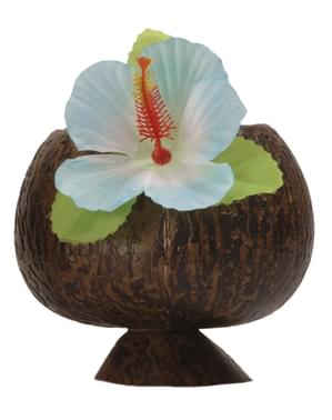 Copo de coco havaiano