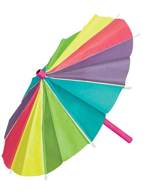 hurken Lee spiritueel 3 kleurrijke papieren parasols voor feesten en verjaardagen Funidelia