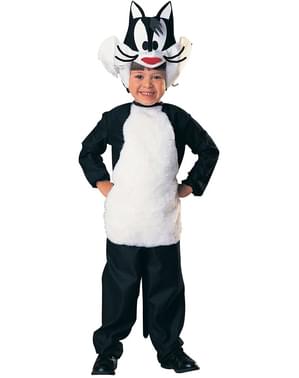 Fato de Silvestre Looney Tunes para menino