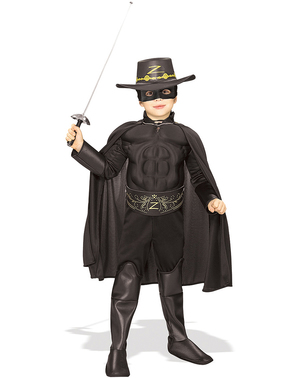 Déguisement Zorro deluxe enfant