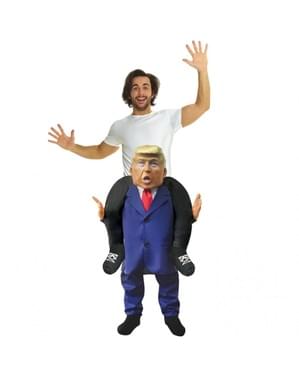 Piggyback Donald Trump kostum za odrasle