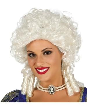 Wig marquise putih untuk wanita