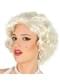 Lockige kurze Marylin Perücke blond für Damen
