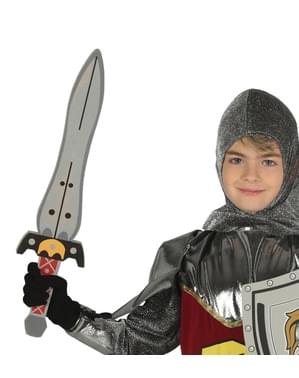 Épée médiévale en mousse EVA 70 cm enfant