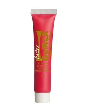 Neon pink cream makeup tube 20 ml
