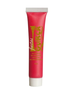 Neon pink creme makeup tube 20 ml