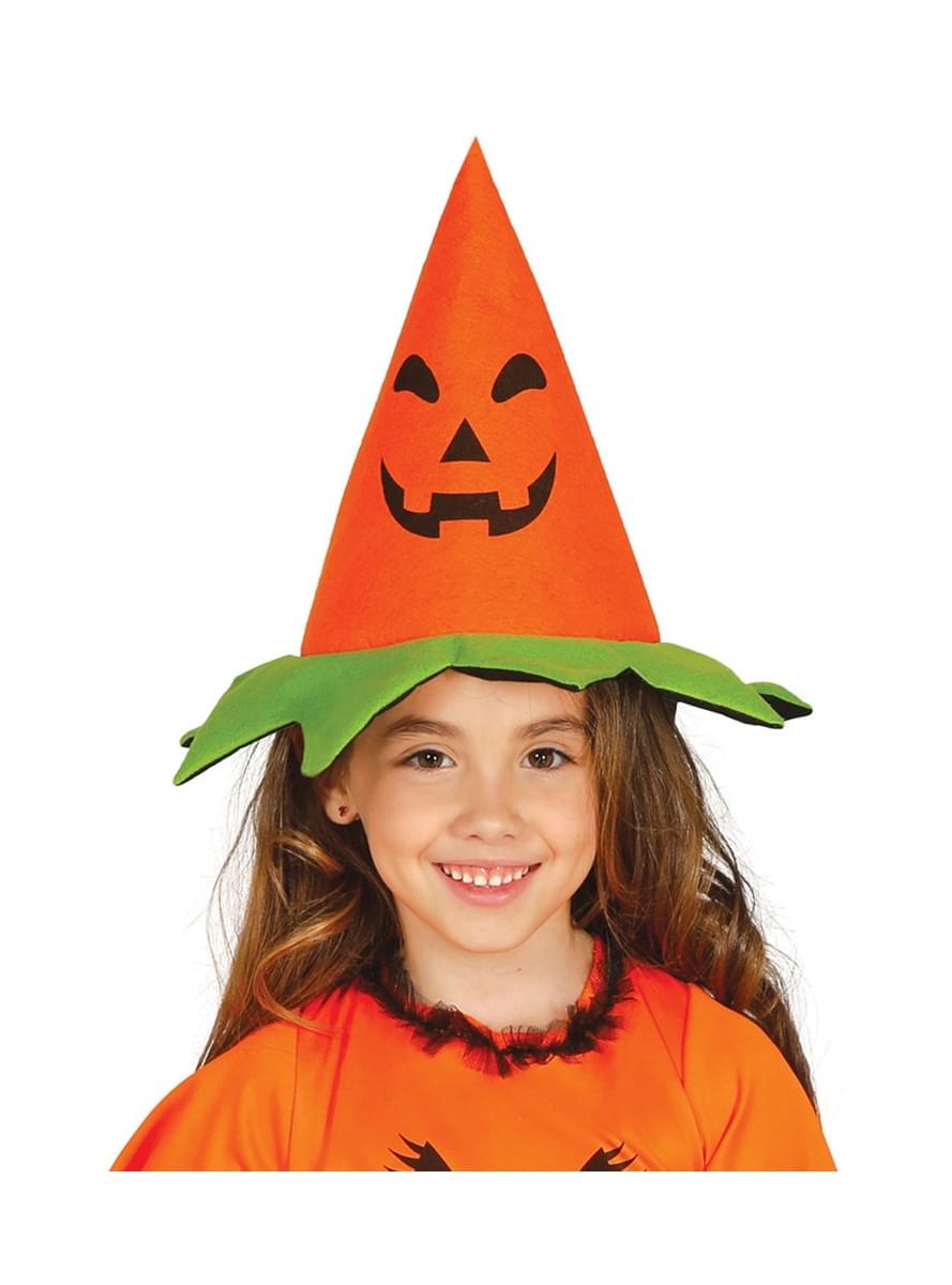 Chapeau citrouille classique enfant