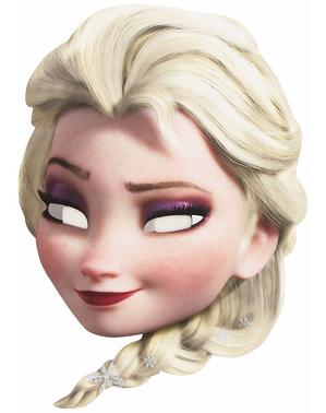 Masque Elsa La Reine des Neiges : Le royaume de Glace fille