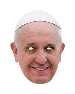 Topeng Paus Francis Dewasa
