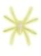 42 aranhas fluorescentes
