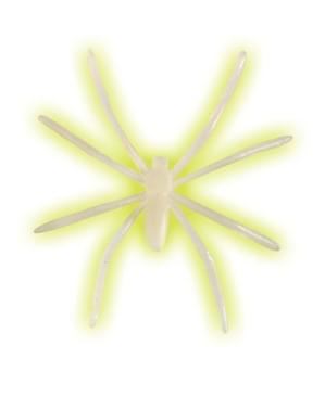 Zestaw 42 pająki fluorescencyjne