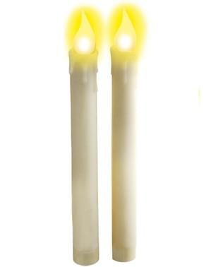 נרות LED לבנים