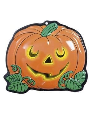 Citrouille décorative fluo 3D