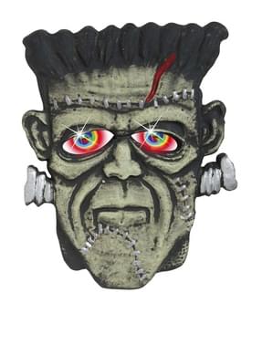 Frankenstein med øjne der skifter farve