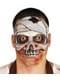 Mummy skeleton mask made of paper mache for adults