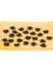 Sachet de 24 mouches décoratives